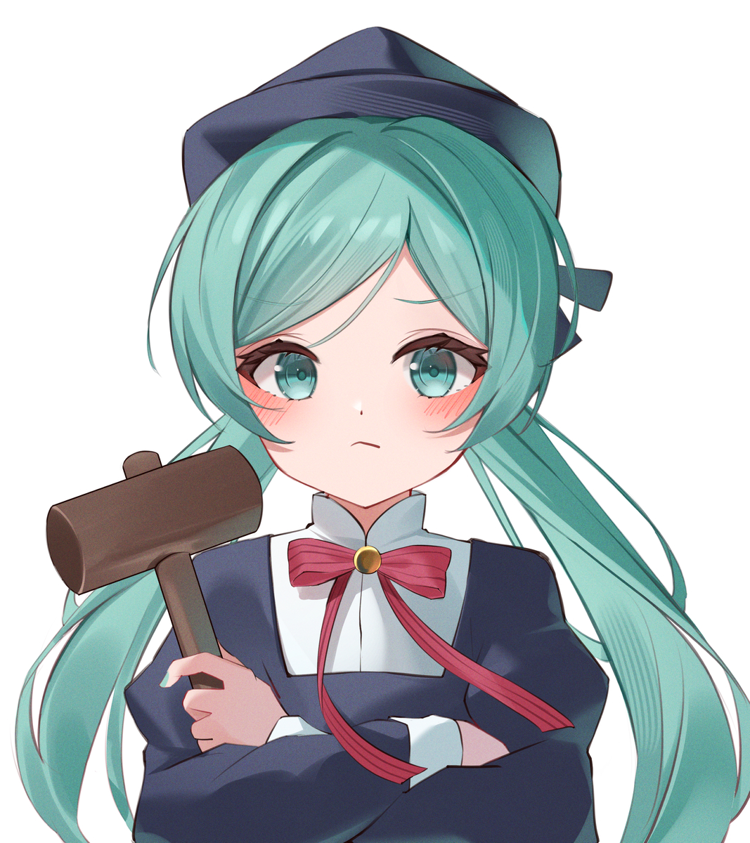This is a pixiv picture whose title is 恋愛裁判rkgk.