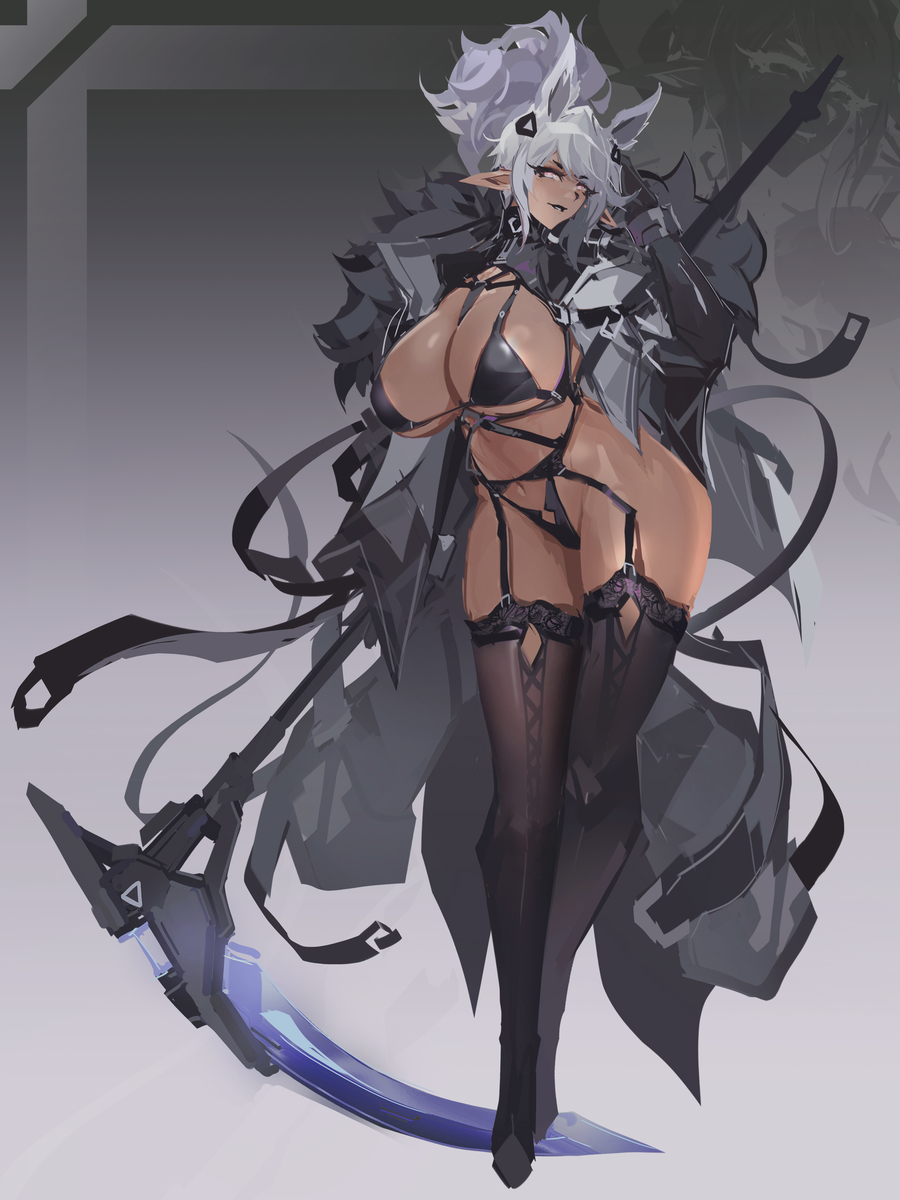 This is a pixiv picture whose title is Black3.