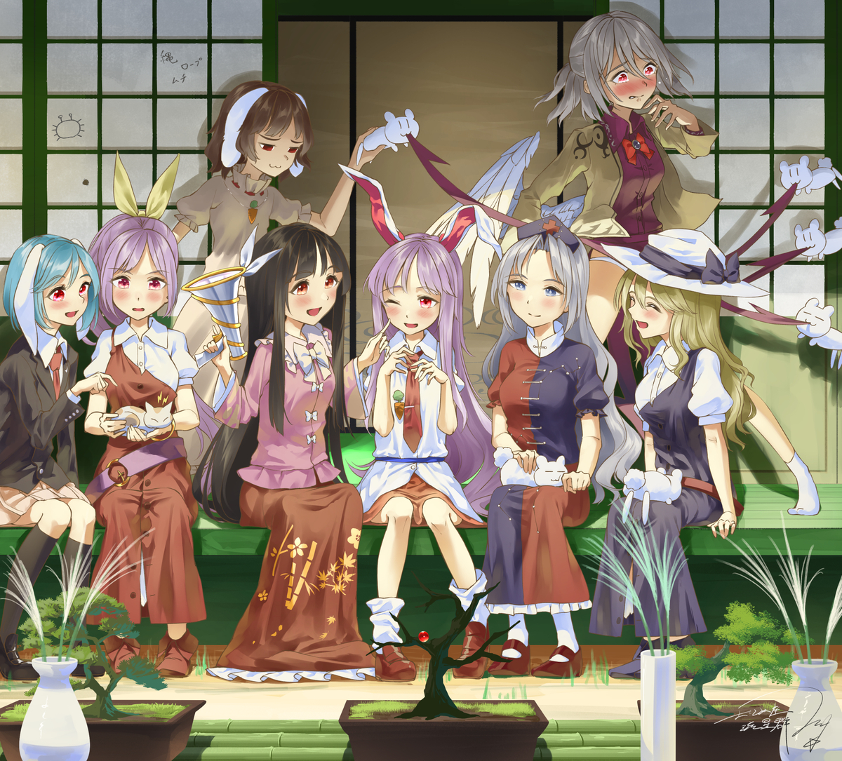 This is a pixiv picture whose title is Our flower.