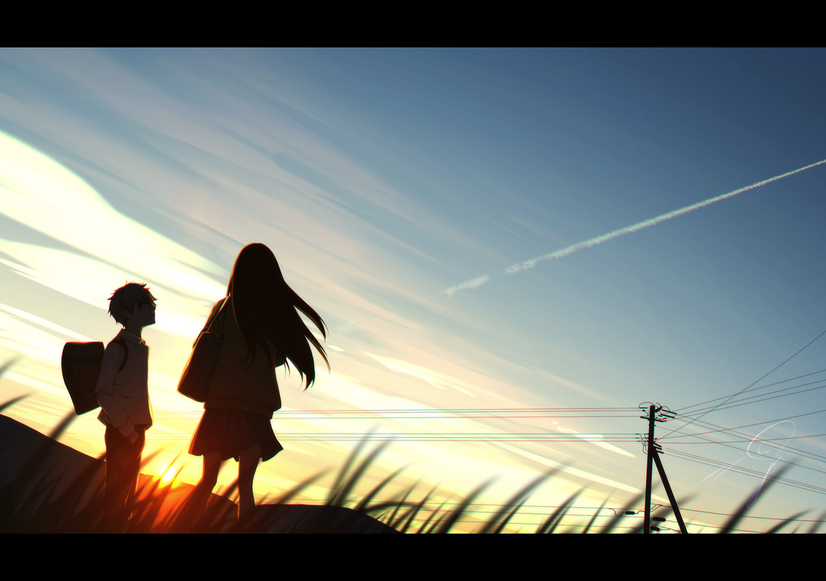 This is a pixiv picture whose title is 一途.