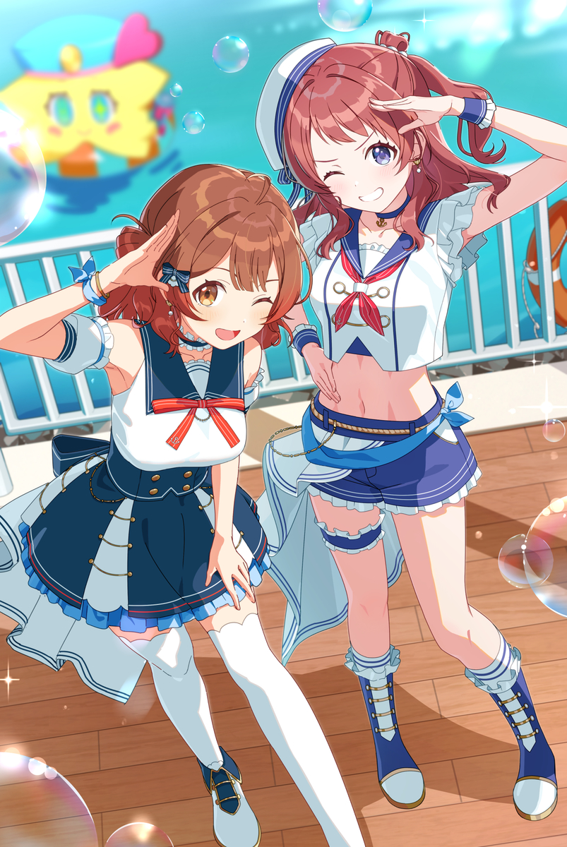 This is a pixiv picture whose title is ⚓.