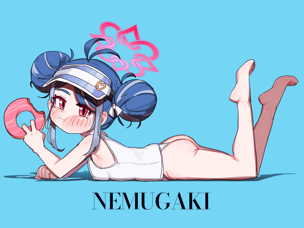 This is a pixiv picture whose title is NEMUGAKI.