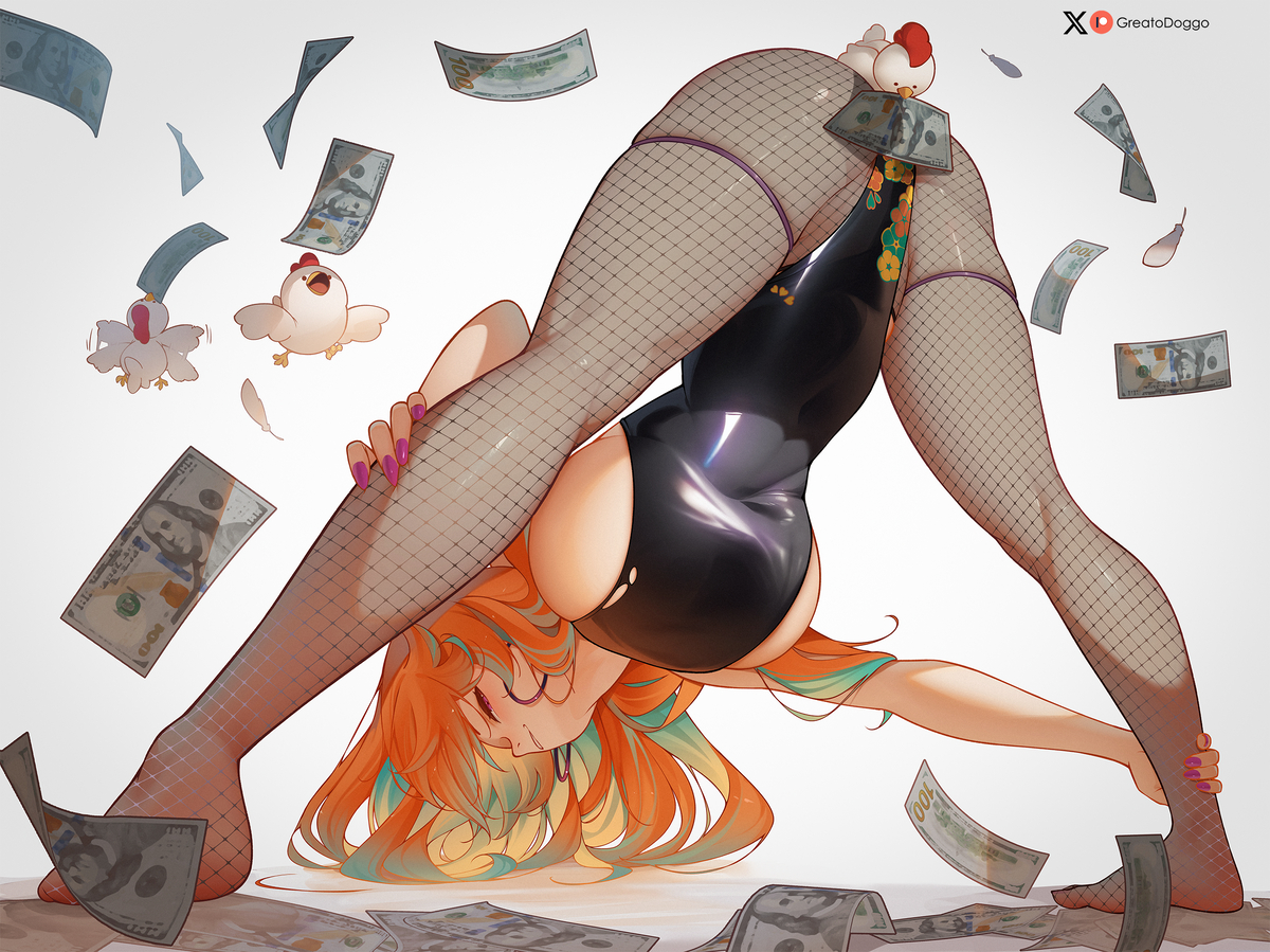 This is a pixiv picture whose title is Kiwawa Making it rain.