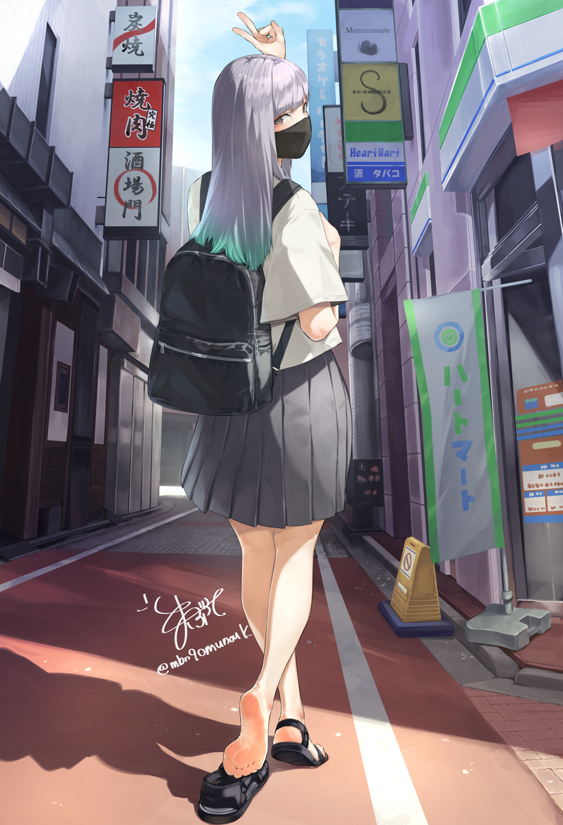 This is a pixiv picture whose title is スポサン女子.