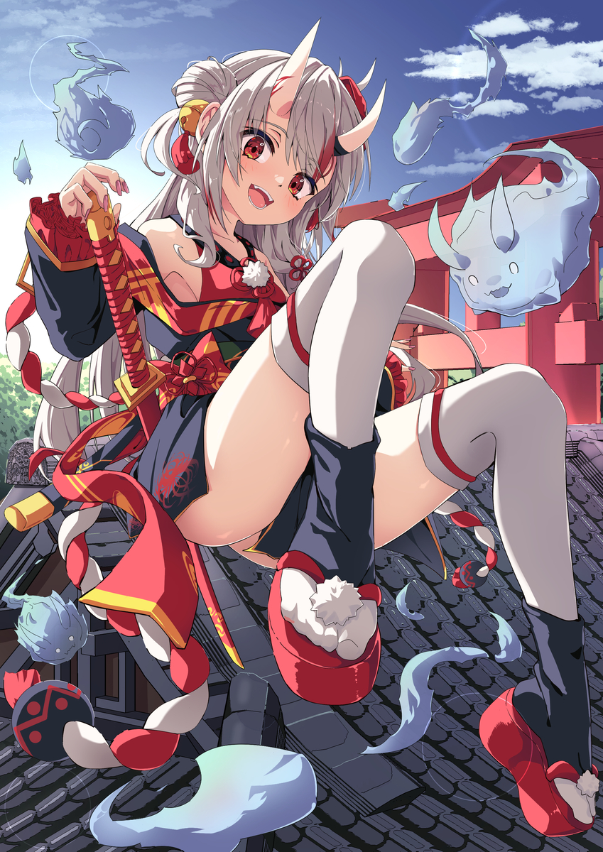 This is a pixiv picture whose title is 余.