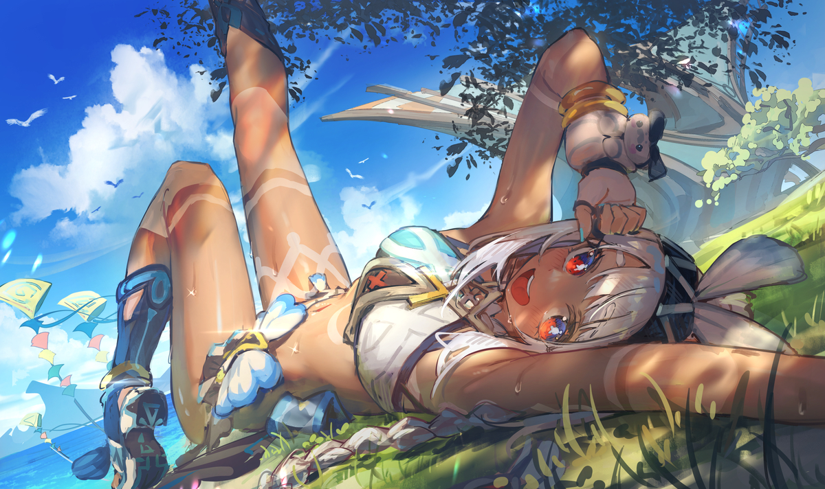 This is a pixiv picture whose title is ムアラ二.