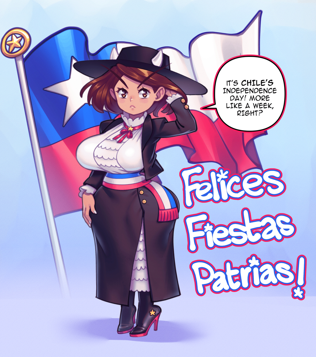 This is a pixiv picture whose title is Happy Chilean national day!.