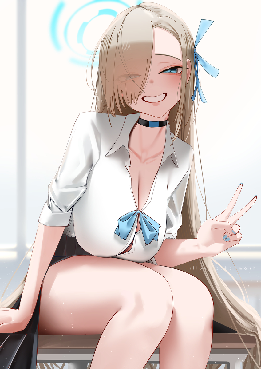 This is a pixiv picture whose title is 一之瀬アスナ.