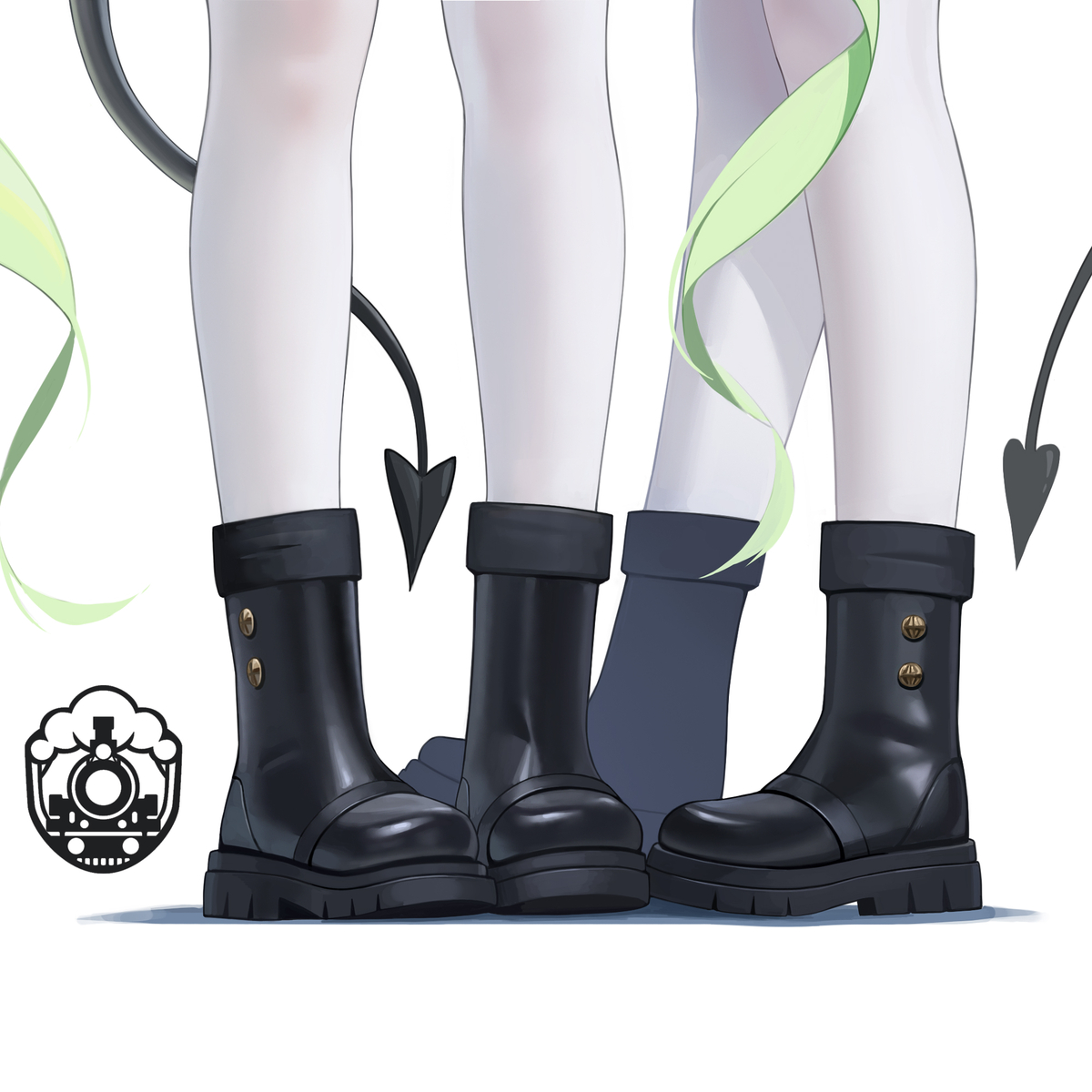 This is a pixiv picture whose title is blue archive shoes doodle 5.