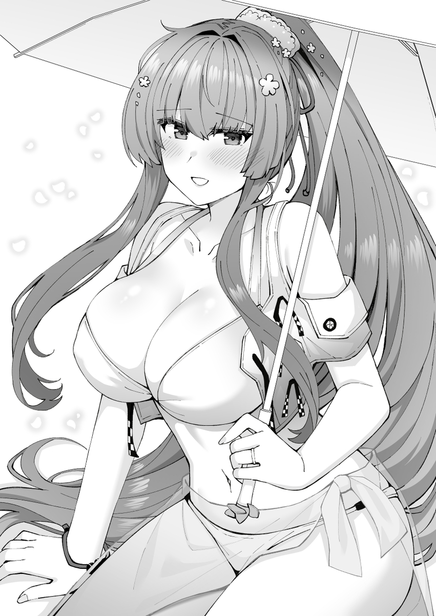 This is a pixiv picture whose title is 水着艦娘rkgk.