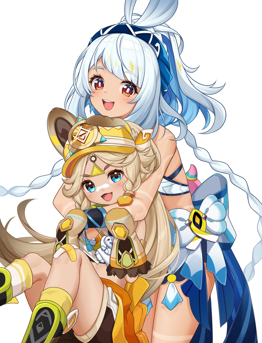 This is a pixiv picture whose title is ムアラニとカチーナ.