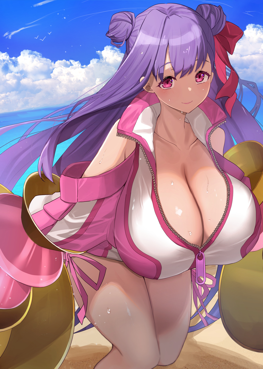 This is a pixiv picture whose title is 水着リップ.