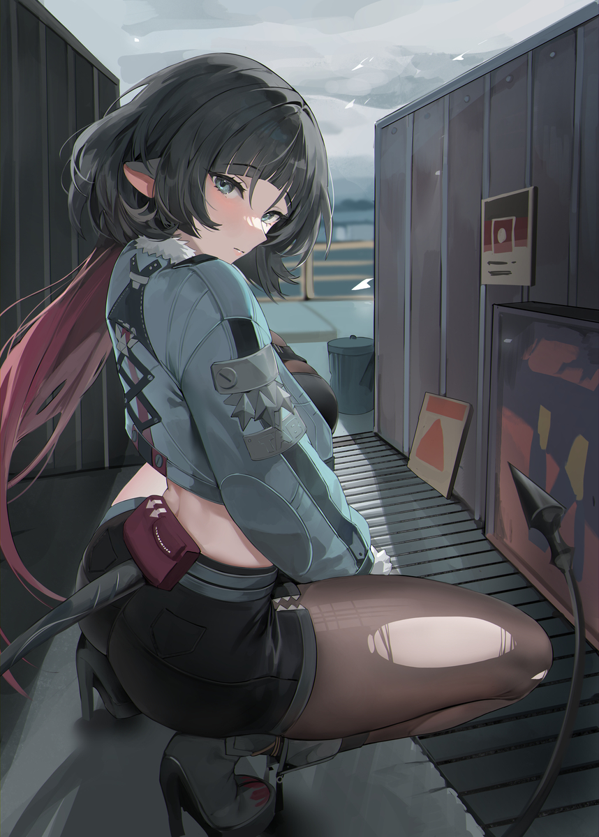 This is a pixiv picture whose title is JaneDoe.
