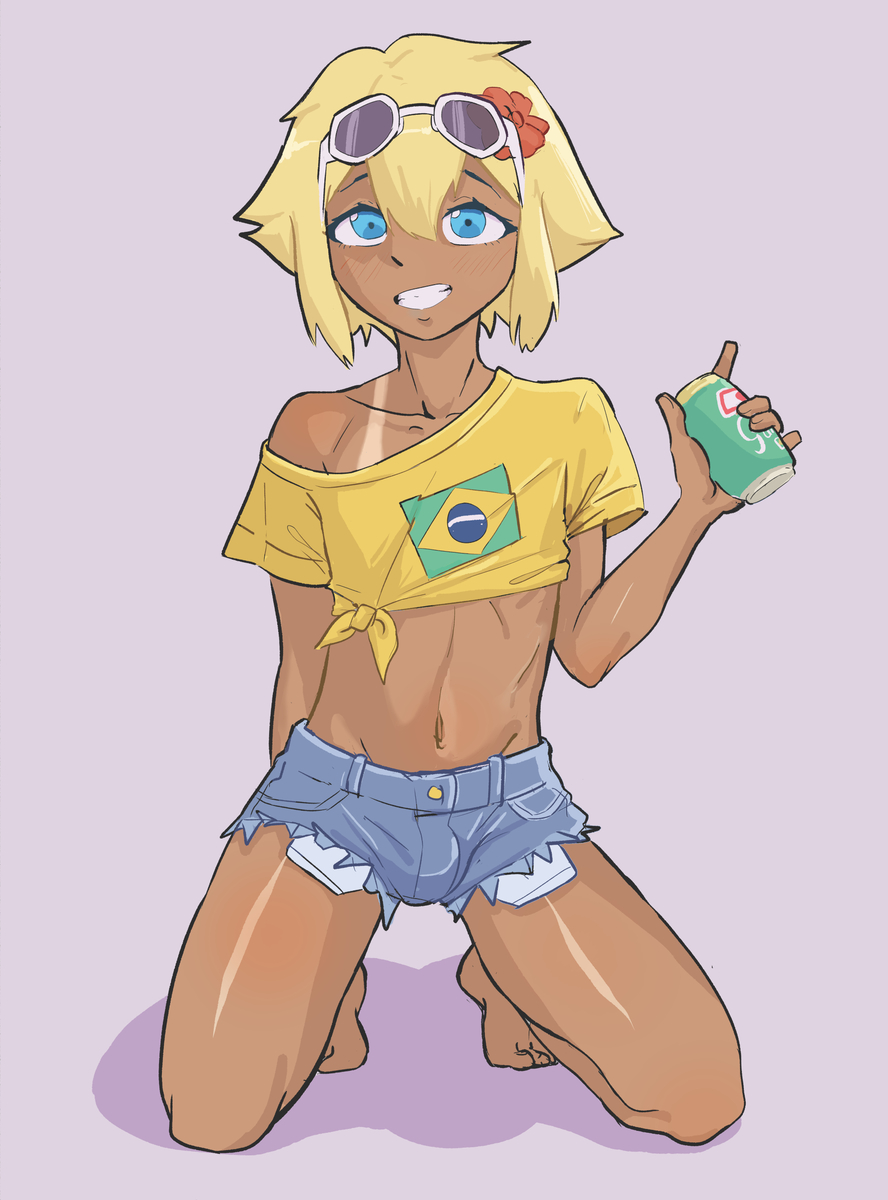 This is a pixiv picture whose title is BrASIL.