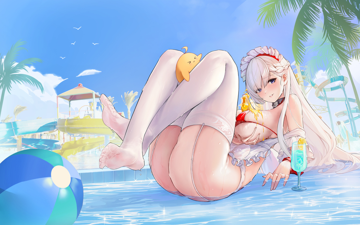 This is a pixiv picture whose title is 贝尔法斯特.