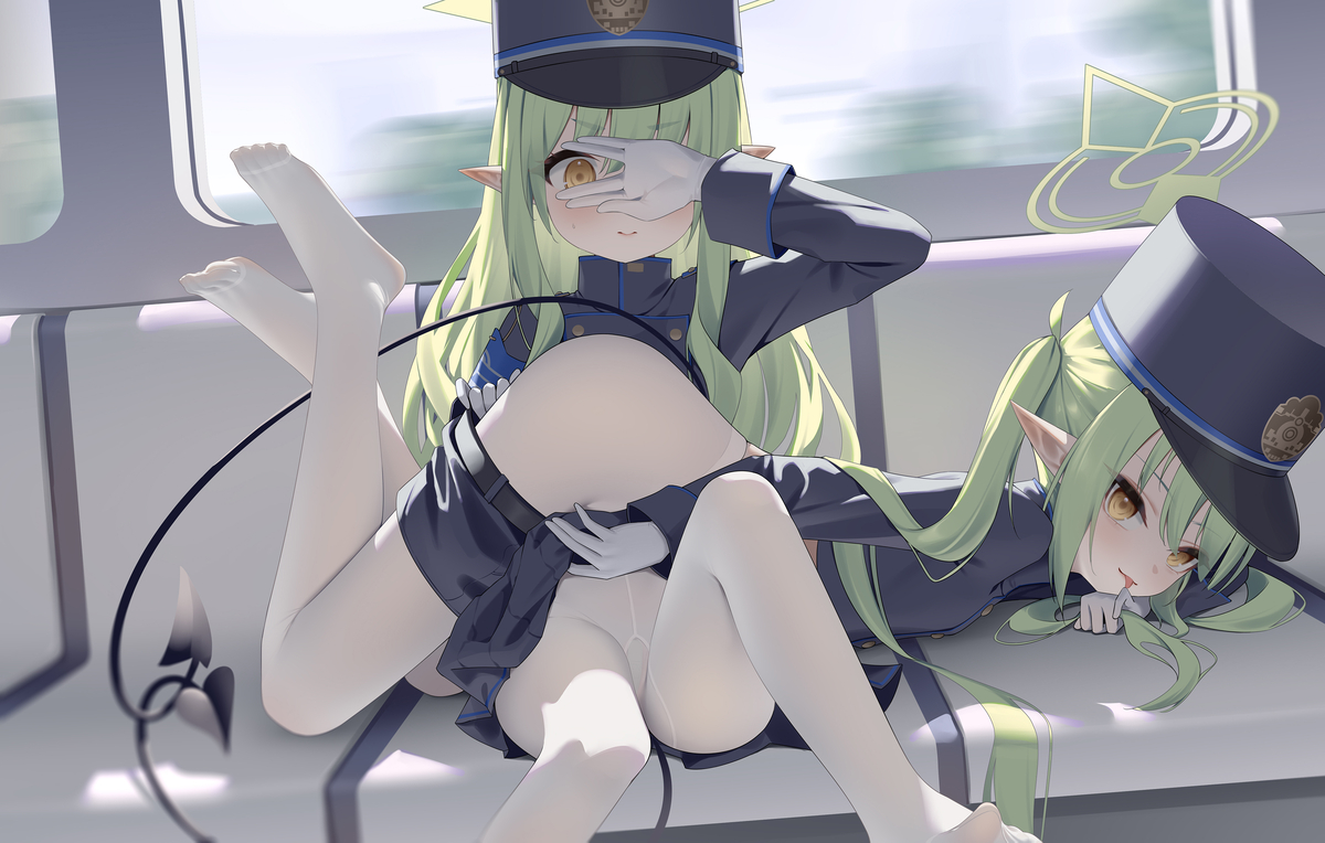 This is a pixiv picture whose title is 🚟.