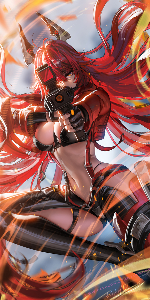 This is a pixiv picture whose title is Red Hood.