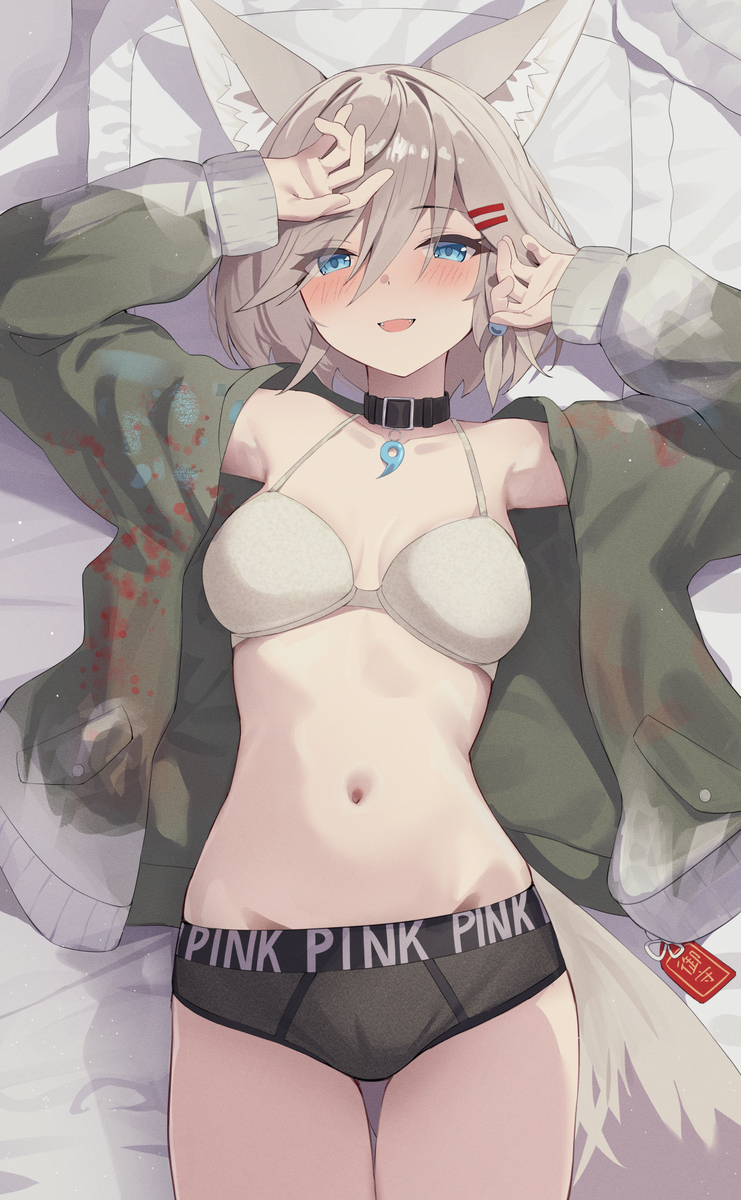This is a pixiv picture whose title is CM.
