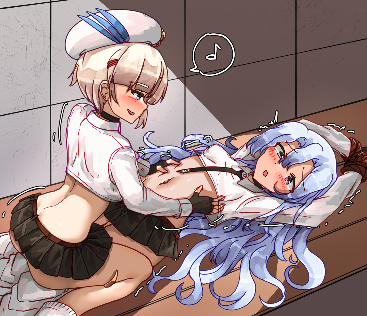 This is a pixiv picture whose title is (com) Ivis Tickled by Raika.