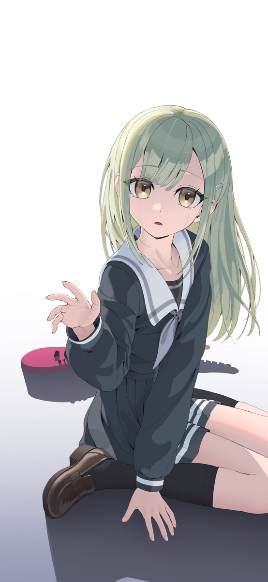 This is a pixiv picture whose title is 睦.