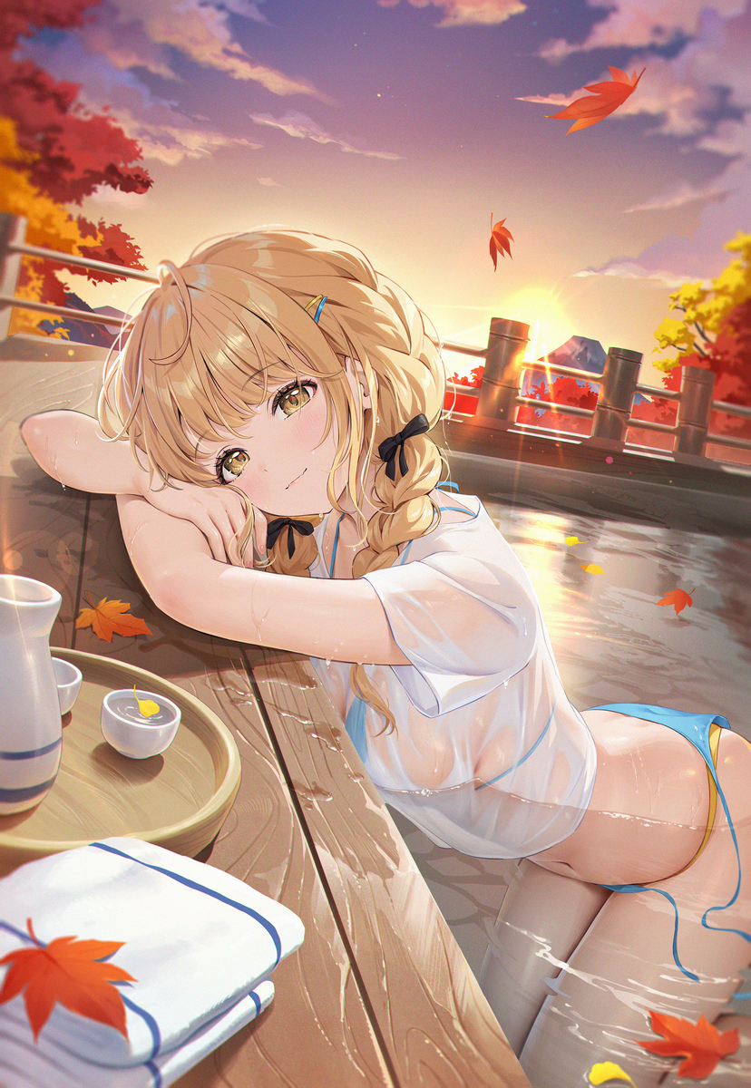 This is a pixiv picture whose title is 藤田ことね.