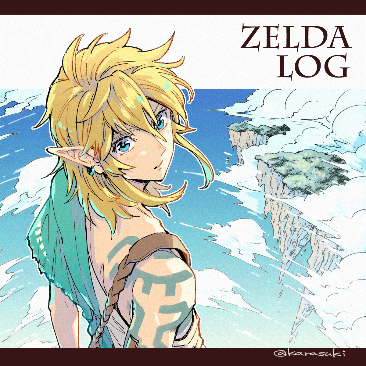 This is a pixiv picture whose title is ZELDA LOG 3.