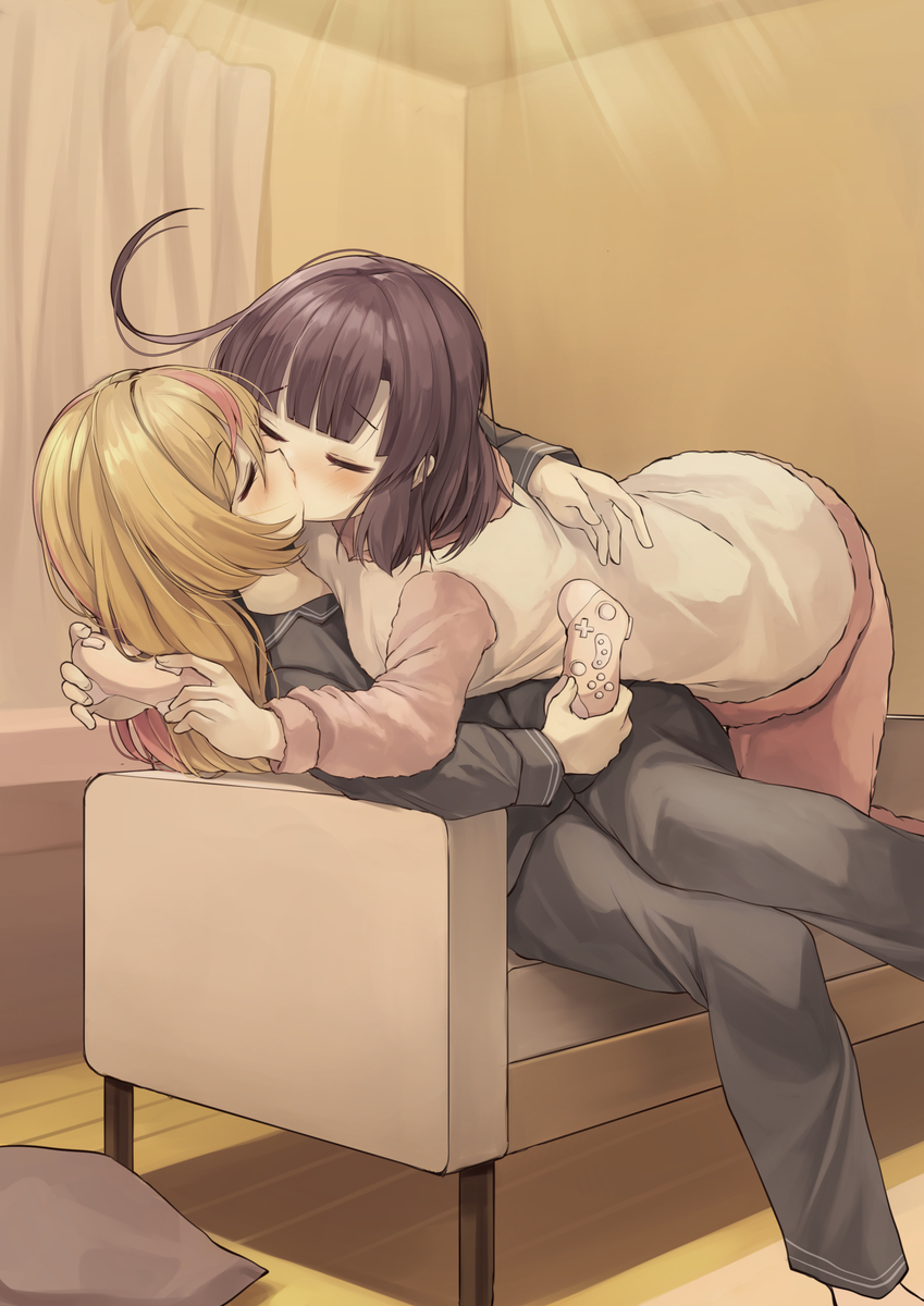 This is a pixiv picture whose title is ゲームオーバー♡.