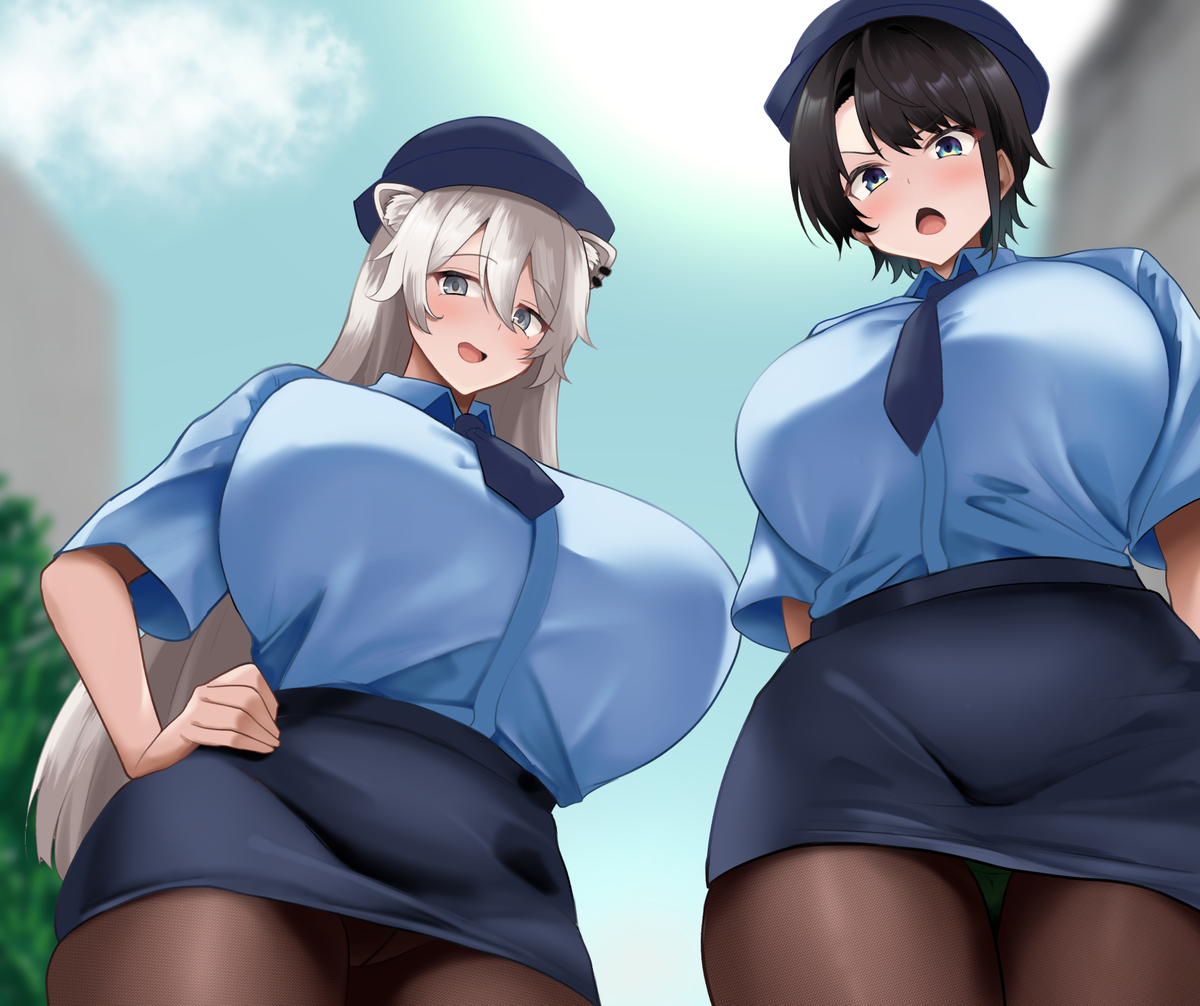 This is a pixiv picture whose title is ホロポリス.