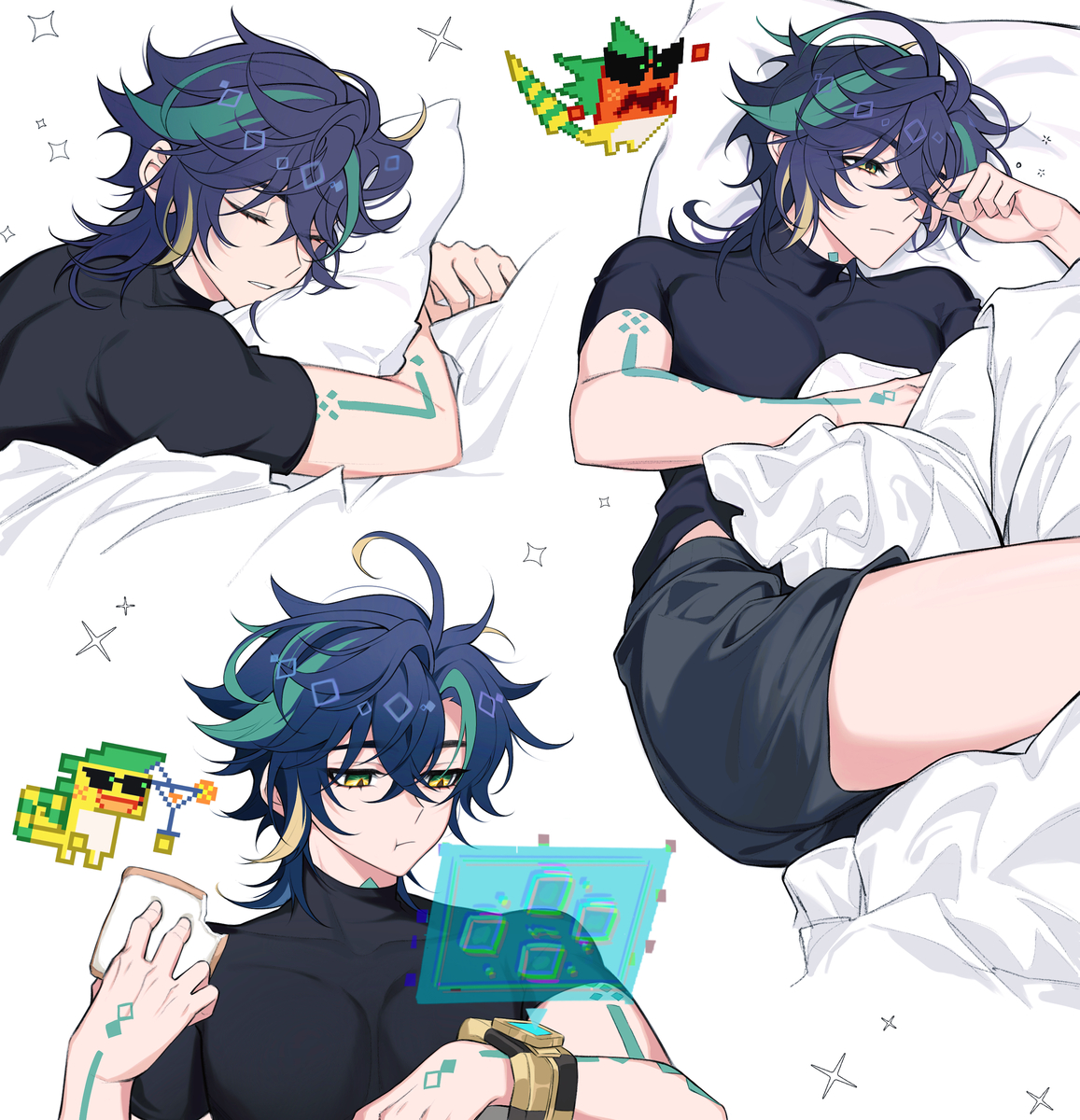 This is a pixiv picture whose title is ☀️.