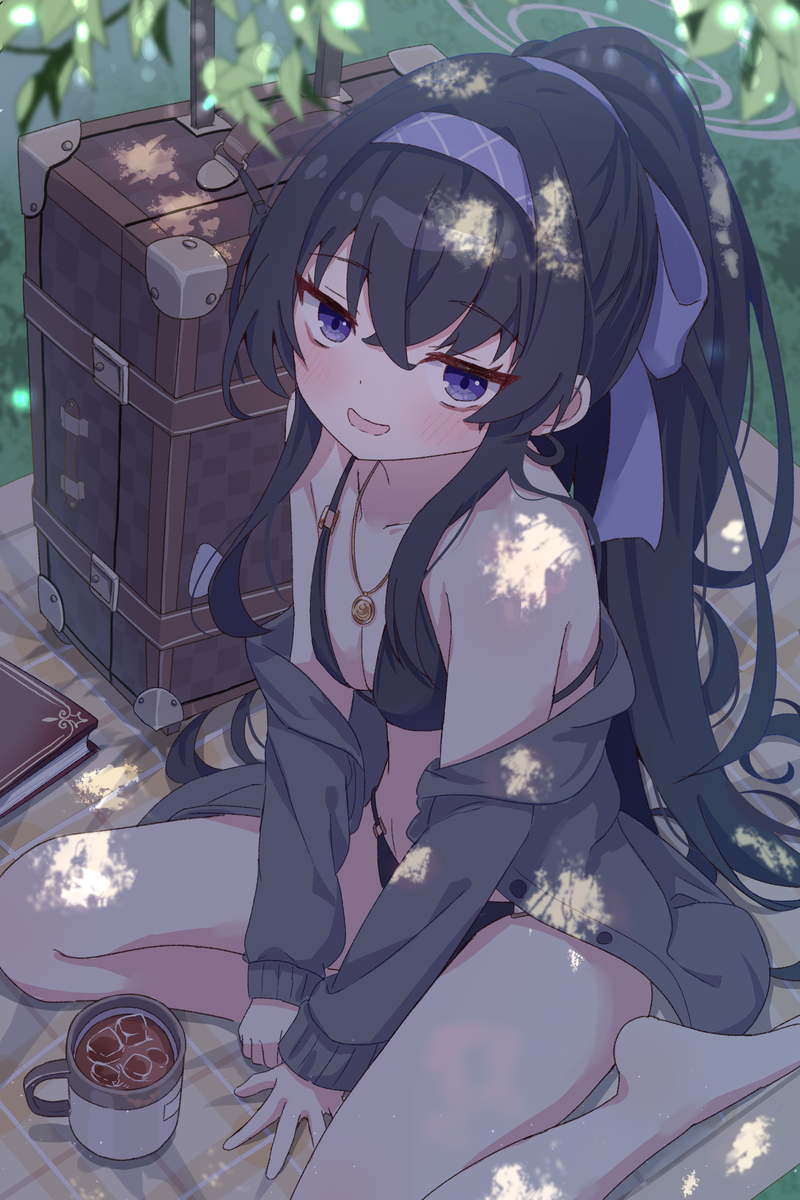 This is a pixiv picture whose title is 水着ウイちゃん.