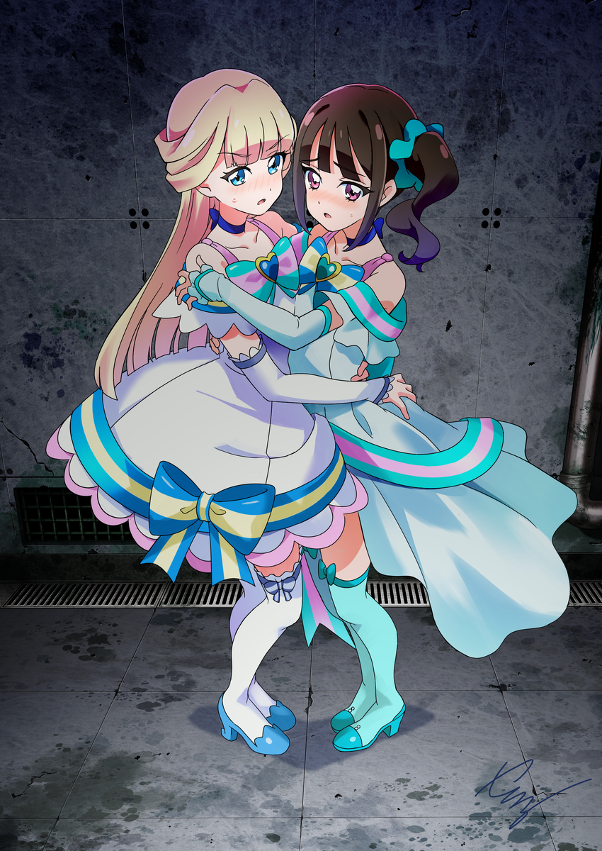 This is a pixiv picture whose title is 【Skeb】ミッドフォームユキまゆ.