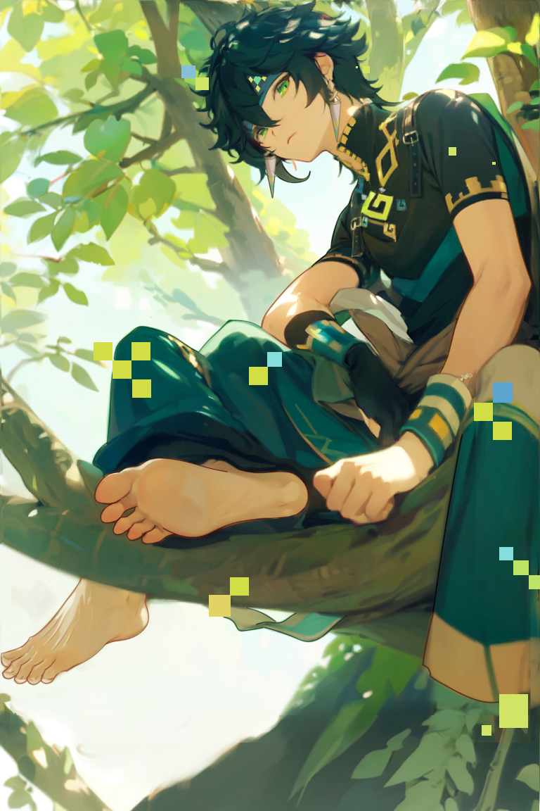 This is a pixiv picture whose title is Kinich.