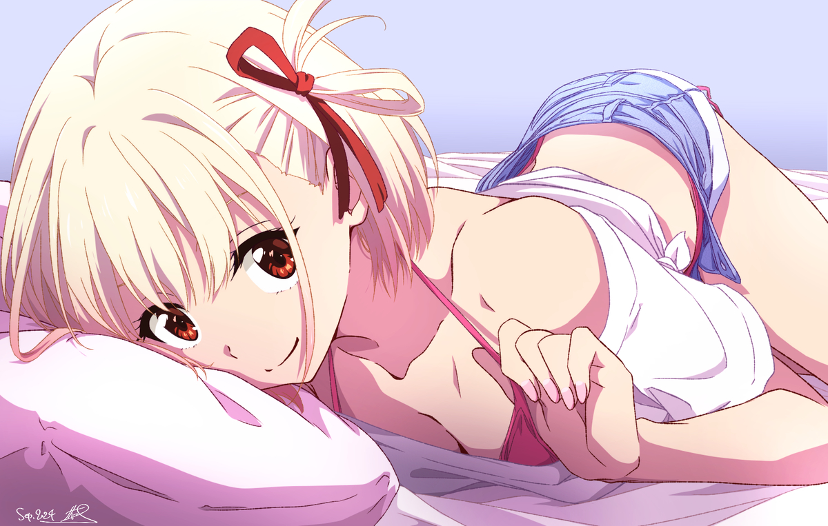 This is a pixiv picture whose title is リコリス・リコイル_42.