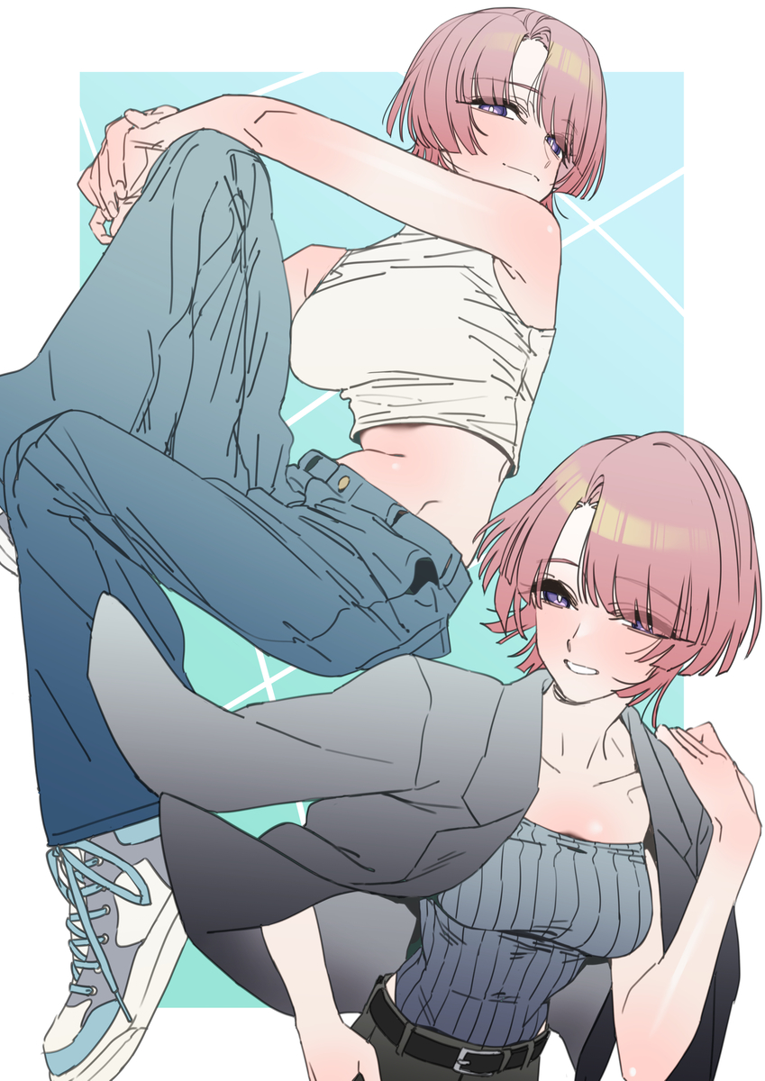 This is a pixiv picture whose title is mao love.