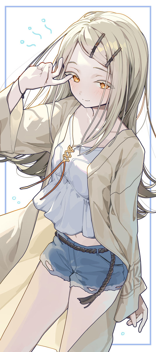 This is a pixiv picture whose title is 37日目 篠澤広.
