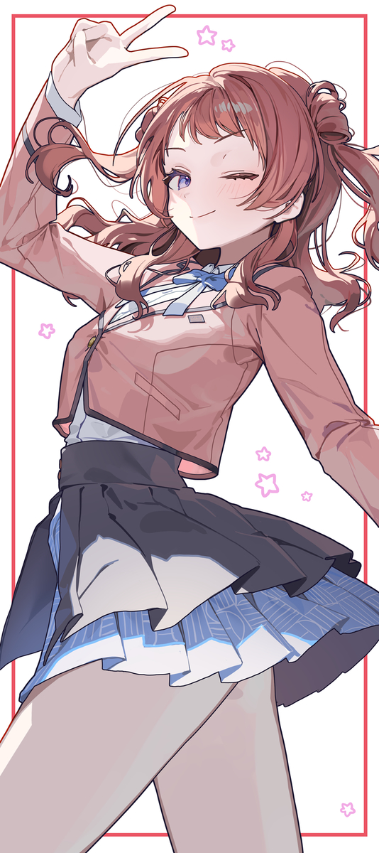This is a pixiv picture whose title is 38日目 花海咲季.