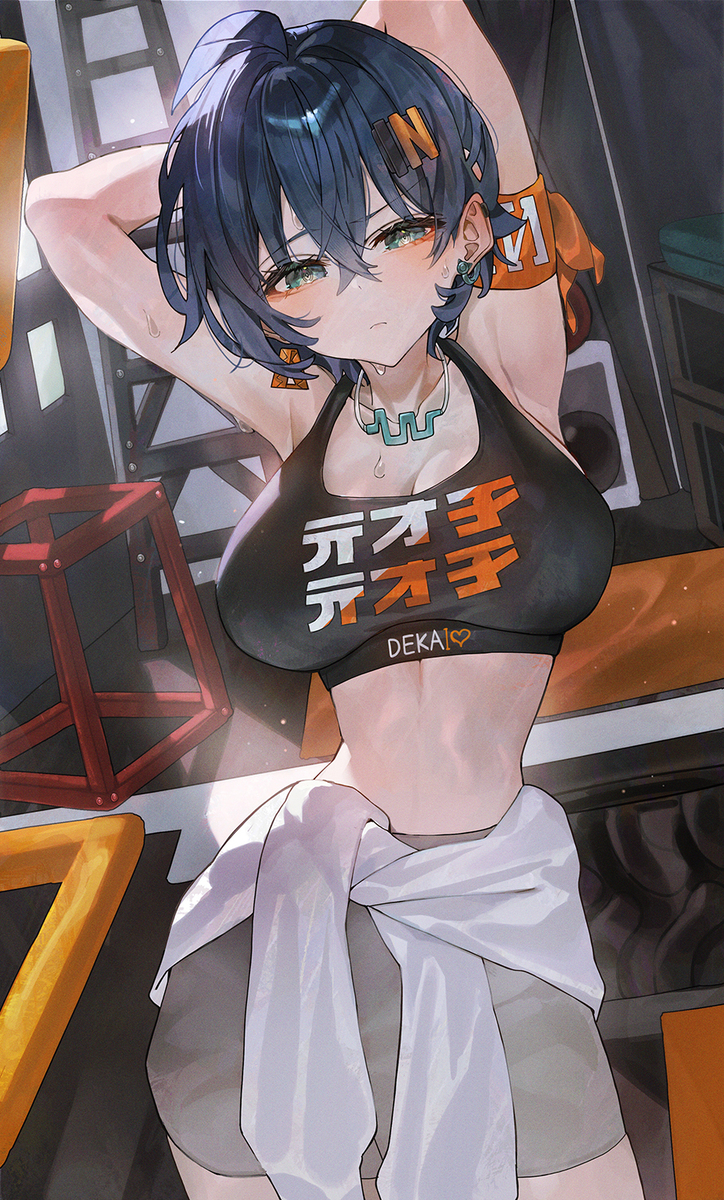 This is a pixiv picture whose title is リン.