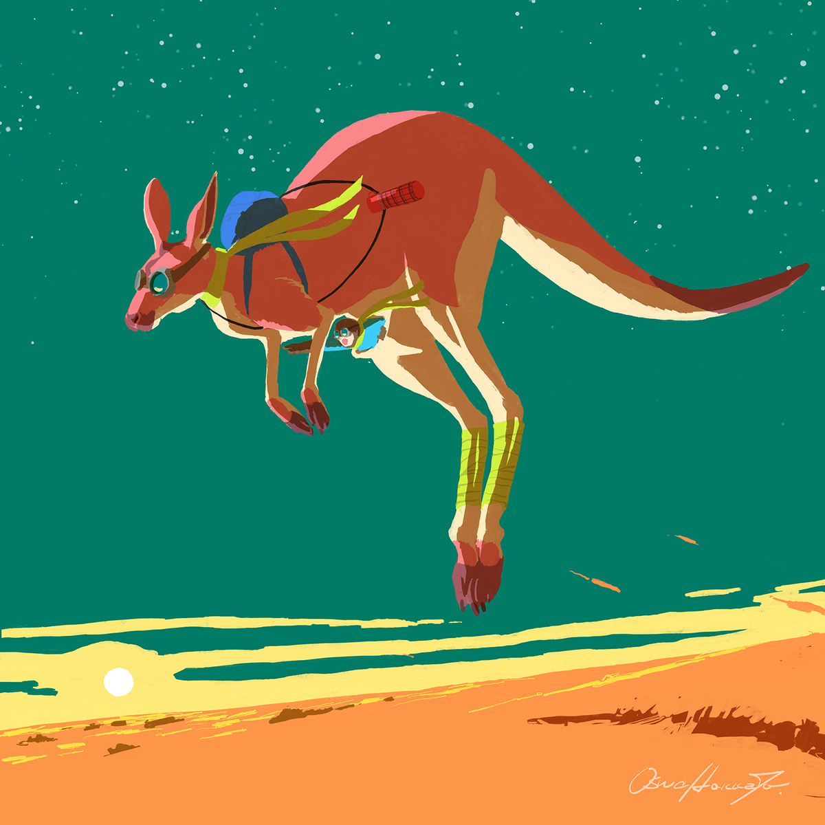 This is a pixiv picture whose title is ナイトキャンプをしよう.