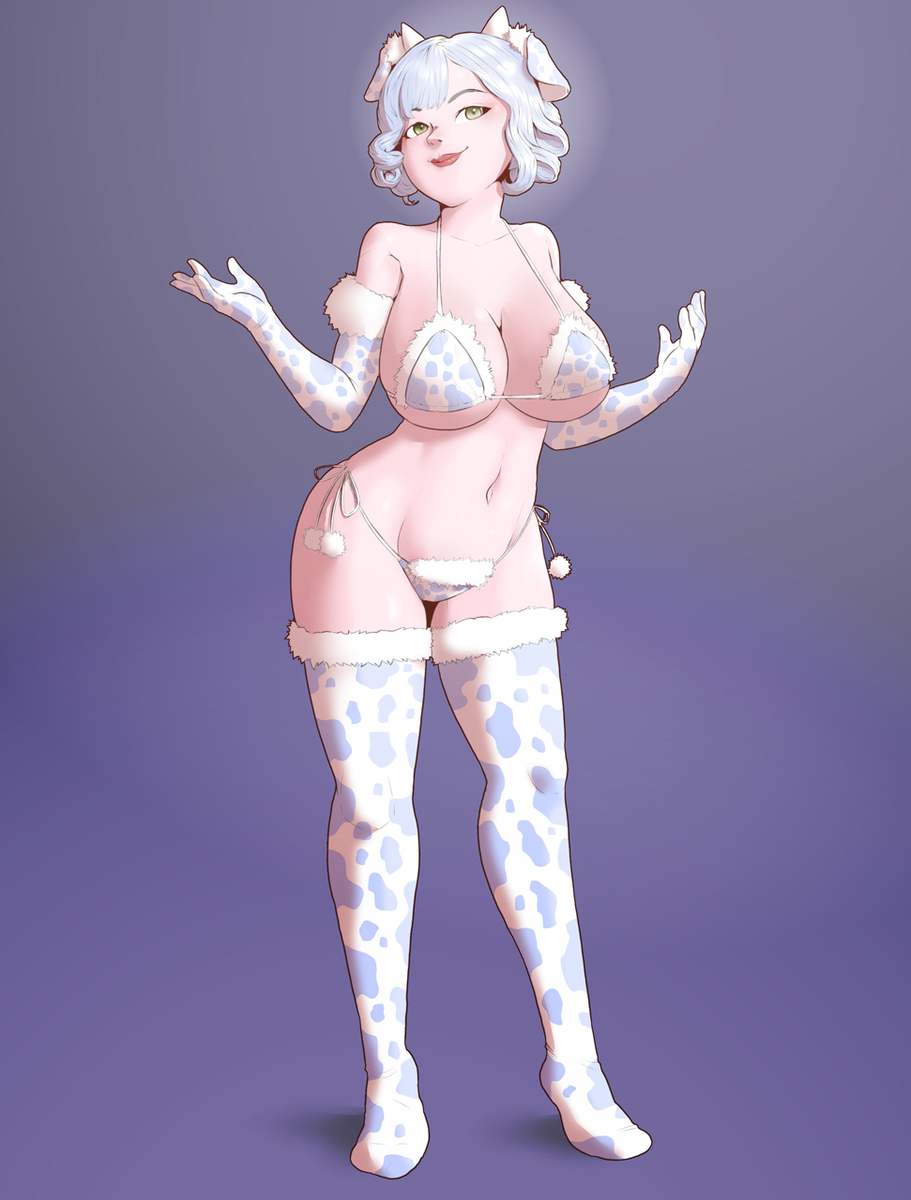 This is a pixiv picture whose title is [TR] Jp's Blue cowgirl.