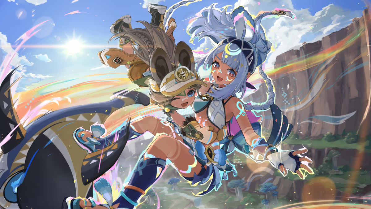 This is a pixiv picture whose title is 勝利への最終カーブ！.