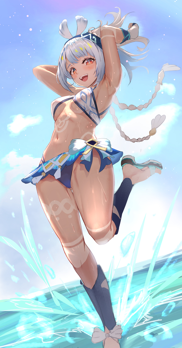This is a pixiv picture whose title is ムアラニ.
