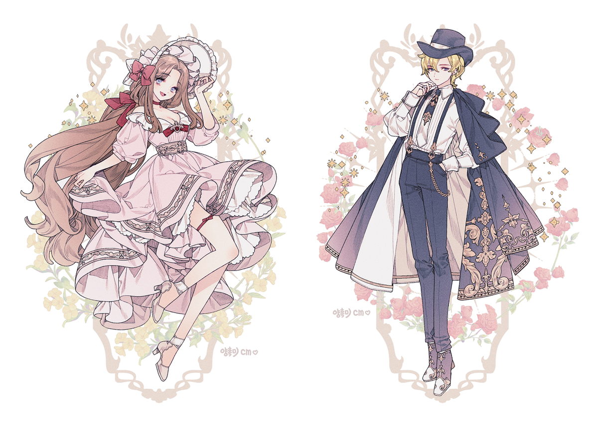 This is a pixiv picture whose title is cm.