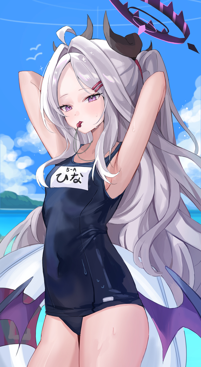 This is a pixiv picture whose title is 空崎ヒナ.