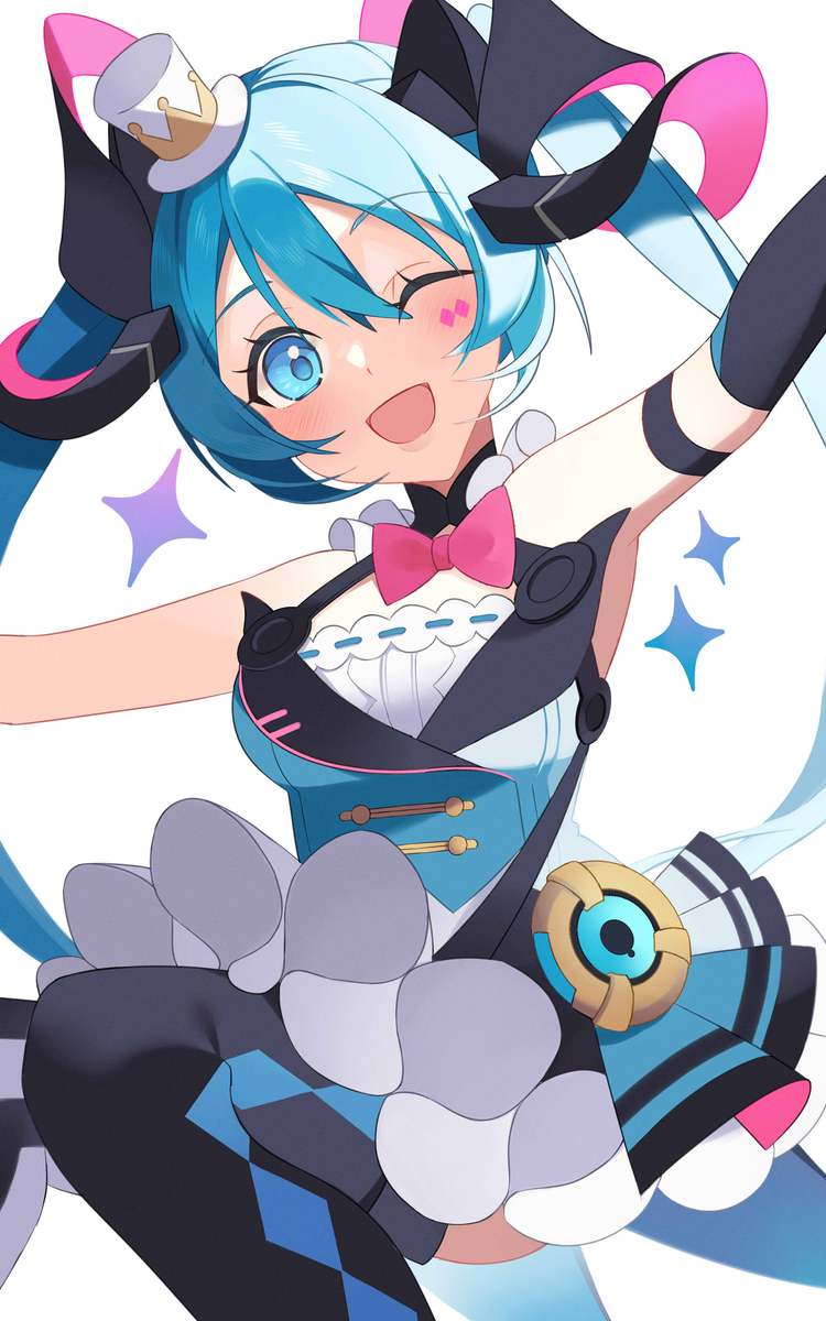 This is a pixiv picture whose title is マジカルミライ 2019.