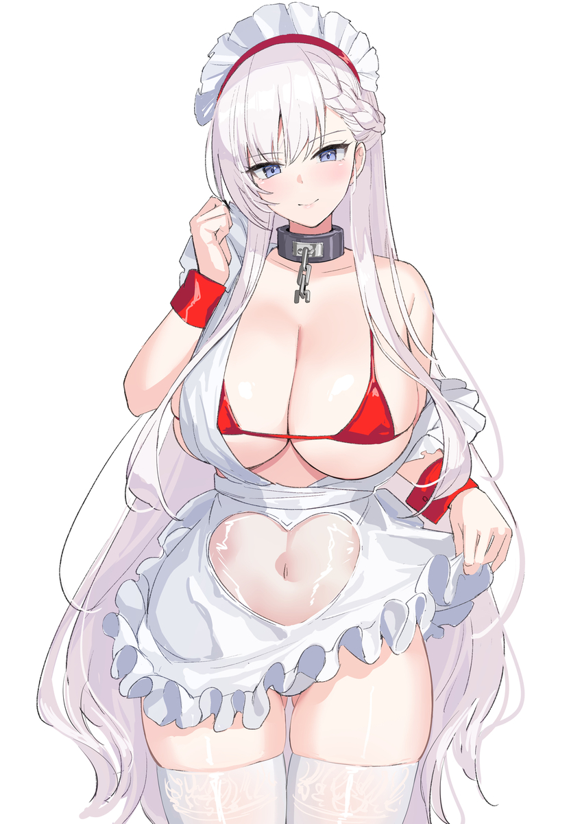 This is a pixiv picture whose title is ベルファスト.