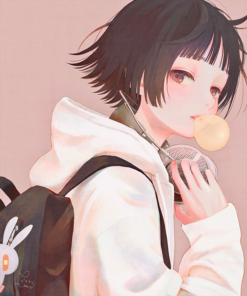 This is a pixiv picture whose title is chewing gum.