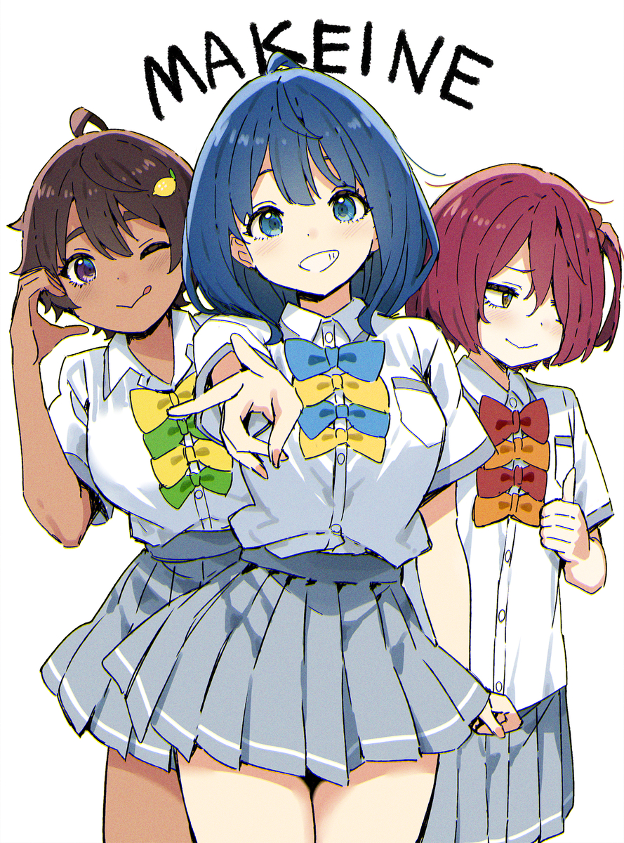 This is a pixiv picture whose title is MAKEINE.
