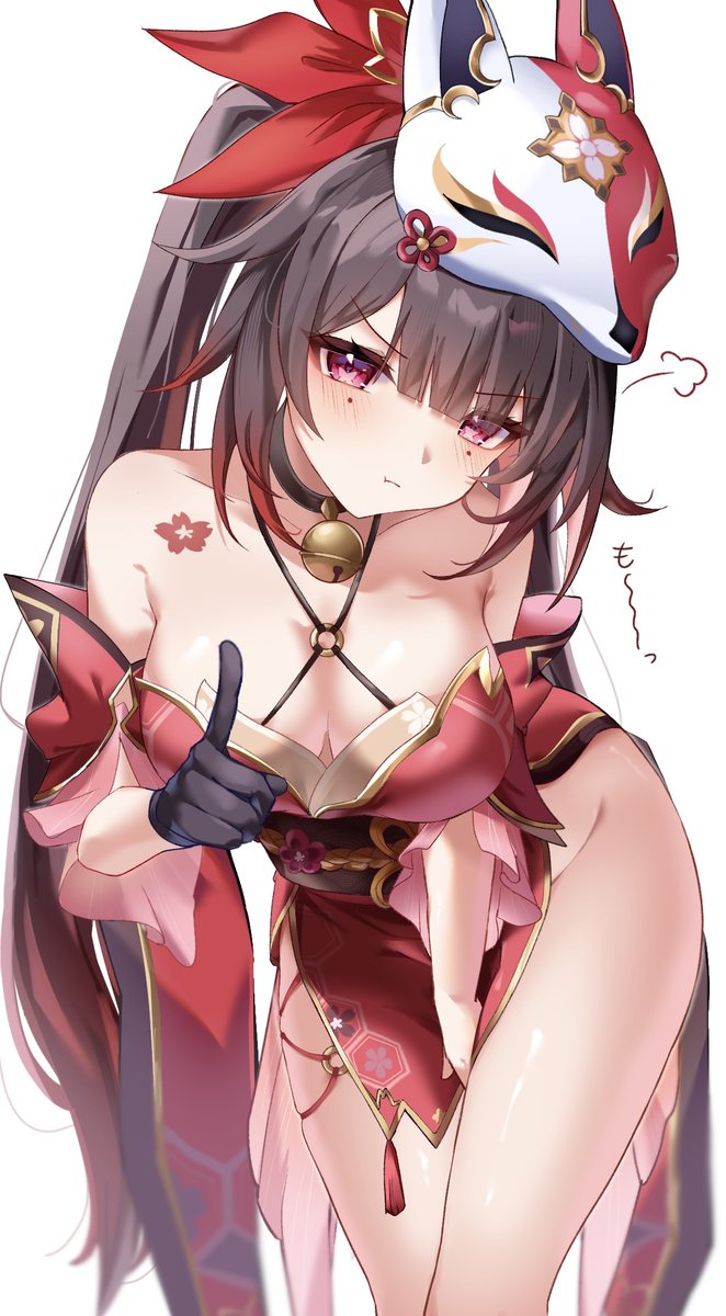 This is a pixiv picture whose title is も～～っ、ちゃんと花火のことみてる〜？.