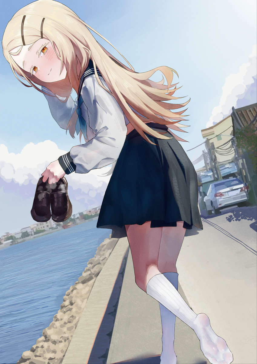 This is a pixiv picture whose title is remastered.