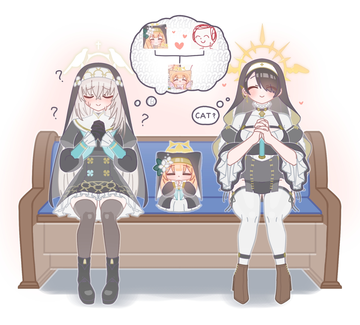 This is a pixiv picture whose title is who.